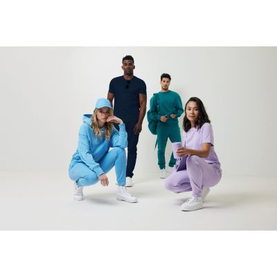 Худи Iqoniq Yoho из переработанного хлопка, свободный крой, унисекс, 340 г/м²-4