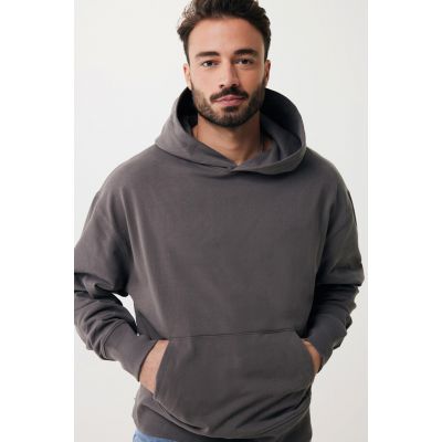 Худи Iqoniq Yoho из переработанного хлопка, свободный крой, унисекс, 340 г/м²-15