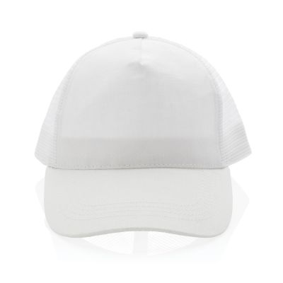 Бейсболка Impact c сеткой из переработанного хлопка AWARE™, 5 клиньев, 190 г-1