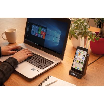 Док-станция Light up для беспроводной зарядки с подставкой для ручек, 5W-7