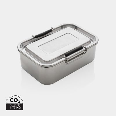Герметичный ланч-бокс из переработанной нержавеющей стали RCS, 1 л-10