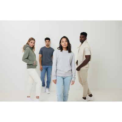 Футболка Iqoniq Manuel из переработанного неокрашенного хлопка, унисекс, 180 г/м²-33