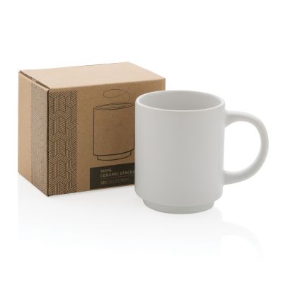 Керамическая штабелируемая кружка, 180 мл-7