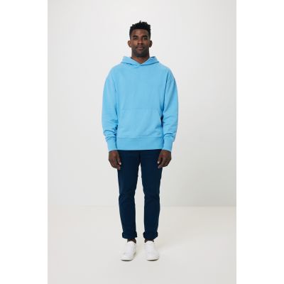 Худи Iqoniq Yoho из переработанного хлопка, свободный крой, унисекс, 340 г/м²-6