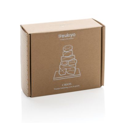 Набор деревянных балансирующих камней Ukiyo Crios-7