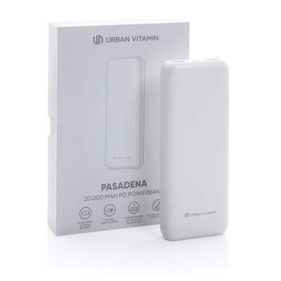 Внешний аккумулятор Urban Vitamin Pasadena с быстрой зарядкой PD, 18 Вт, 20000 мАч-9