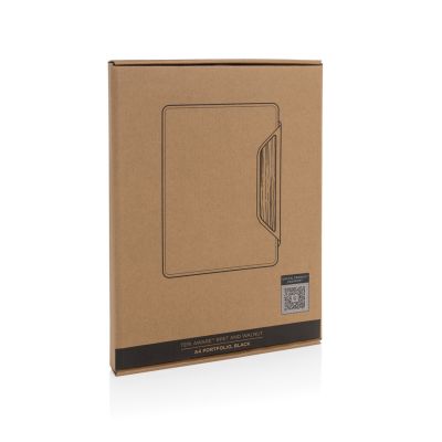 Органайзер Teri из rPET AWARE™ и орехового дерева, A4-2