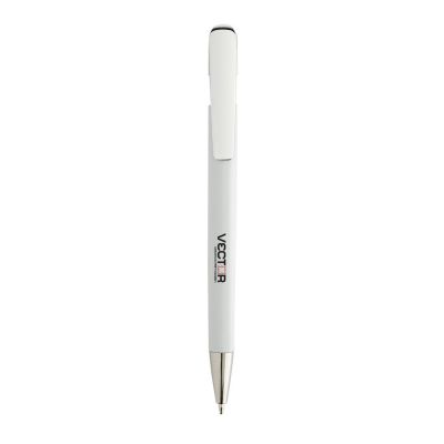 Ручка Glide из переработанного пластика GRS с металлическим клипом-2