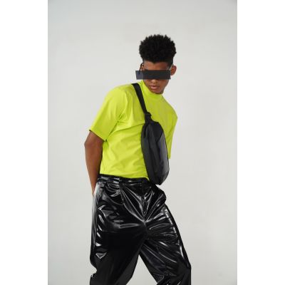 Наплечная сумка KORIN FlipSling 32х16х10 см, черная-12