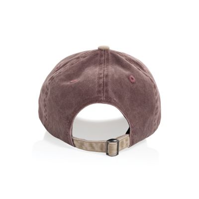 Бейсболка BEAU AWARE™ из двухцветной хлопковой саржи, 6 клиньев, 270 г/м²-4