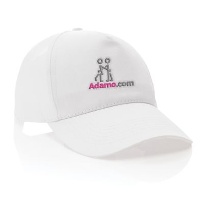 Бейсболка Impact из переработанного хлопка AWARE™, 5 клиньев, 190 г/м2-7