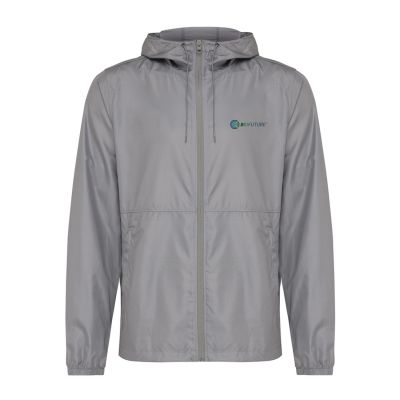 Ветровка Iqoniq Logan из переработанного полиэстера AWARE™, унисекс, 70 г/м²-3