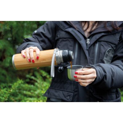 Герметичный вакуумный термос для путешествий Bamboo, 450 мл-12
