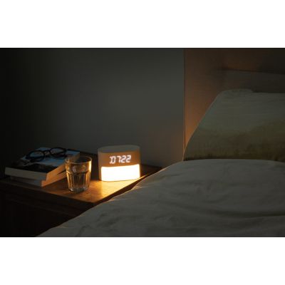 Световой будильник LumaRise из переработанного пластика RCS-13