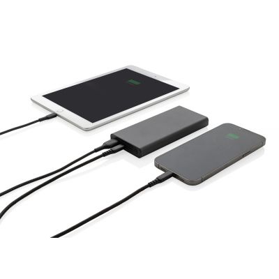 Внешний аккумулятор Terra из переработанного алюминия RCS с быстрой зарядкой, 18 Вт, 10 000 мАч-2