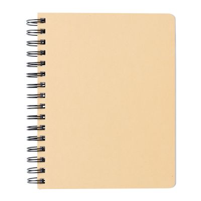 Блокнот на спирали Kraft со стикерами, А5-6