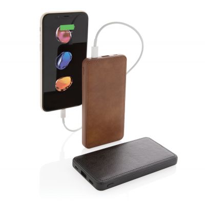 Внешний аккумулятор Tusca с покрытием из PU, 10000 мАч-7