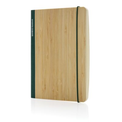 Блокнот Scribe с обложкой из бамбука, А5, 80 г/м²-0