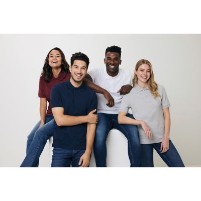 Рубашка поло Iqoniq Yosemite из переработанного хлопка-пике, унисекс, 220 г/м²-6