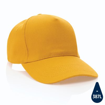 Бейсболка Impact из переработанного хлопка AWARE™, 5 клиньев, 280 г/м2-0