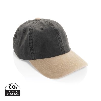 Бейсболка BEAU AWARE™ из двухцветной хлопковой саржи, 6 клиньев, 270 г/м²-7