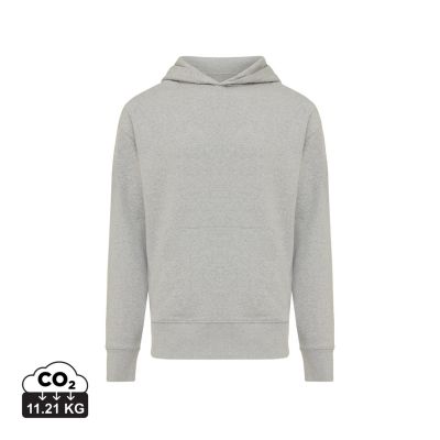 Худи Iqoniq Yoho из переработанного хлопка, свободный крой, унисекс, 340 г/м²-3