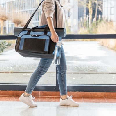 Герметичная бутылка для воды из AS-пластика-6