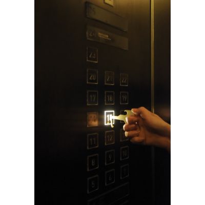 Гигиенический латунный брелок Zero Contact-5