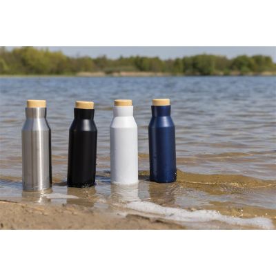 Вакуумная бутылка Gaia из переработанной нержавеющей стали RCS, 600 мл-4