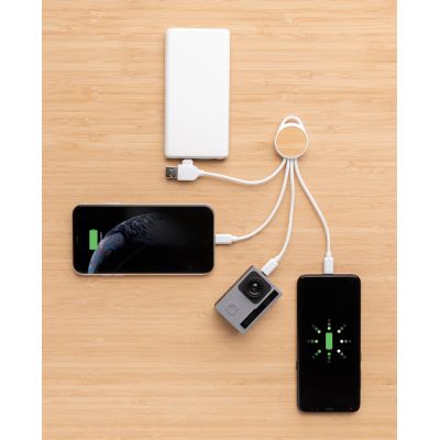 Круглый кабель Ontario 6-в-1 из переработанного пластика RCS-6