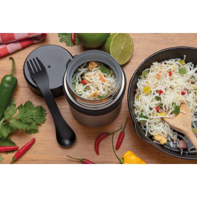 Вакуумный термос для еды Bogota с керамическим напылением, 400 мл-9