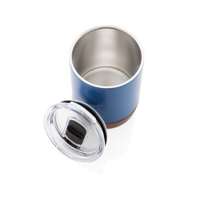 Вакуумная термокружка Cork из переработанной нержавеющей стали RCS, 180 мл-4