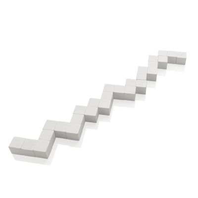 Головоломка из дерева FSC® в чехле из канваса-2