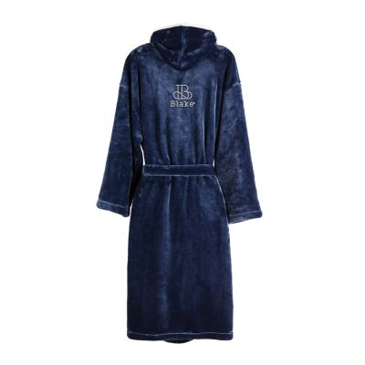 Банный халат VINGA Louis из rPET GRS, L-XL, унисекс, 350 г/м²-2
