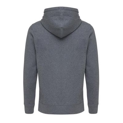 Худи на молнии Iqoniq Abisko из переработанного хлопка, унисекс, 340 г/м²-1