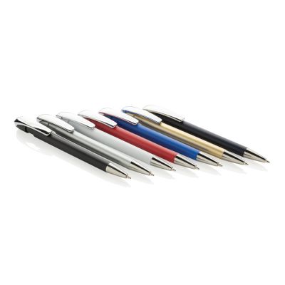 Ручка Glide из переработанного пластика GRS с металлическим клипом-3