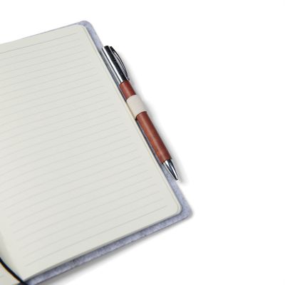 Блокнот VINGA Albon из переработанных фетра и бумаги GRS, А5-7