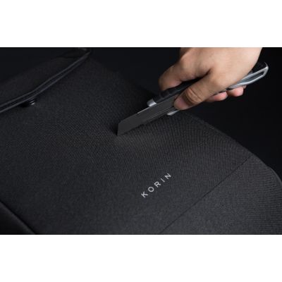 Рюкзак KORIN ClickPack X 45х32х15,5 см, с клапаном, черный-9