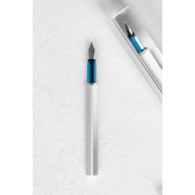Перьевая ручка PININFARINA PF One SILVER /BLUE-15