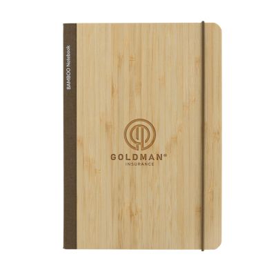 Блокнот Scribe с обложкой из бамбука, А5, 80 г/м²-3