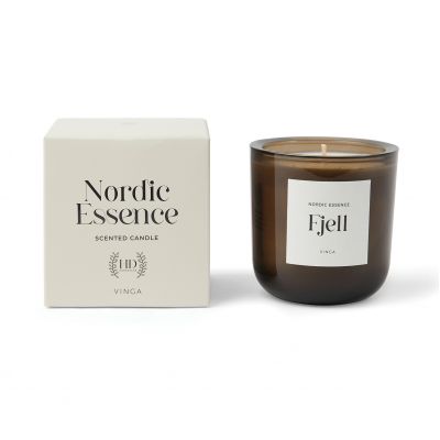 Большая ароматическая свеча VINGA Nordic Essence в стекле-3
