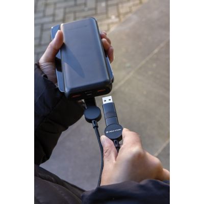 Кабель 6-в-1 Urban Vitamin Oakland из переработанного пластика RCS для быстрой зарядки 45 Вт-8