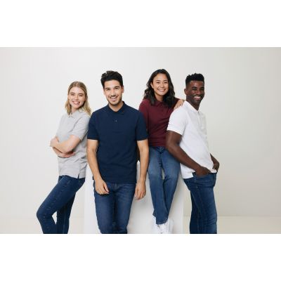 Рубашка поло Iqoniq Yosemite из переработанного хлопка-пике, унисекс, 220 г/м²-8