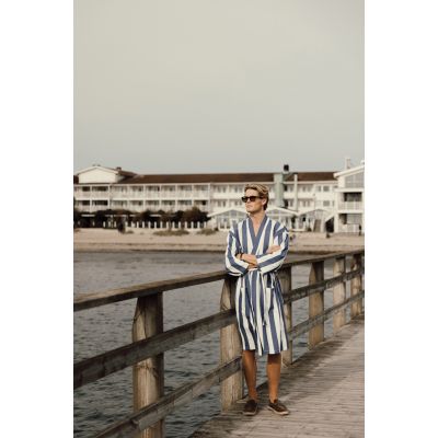 Халат VINGA Ornos из переработанного хлопка GRS, S/M-3