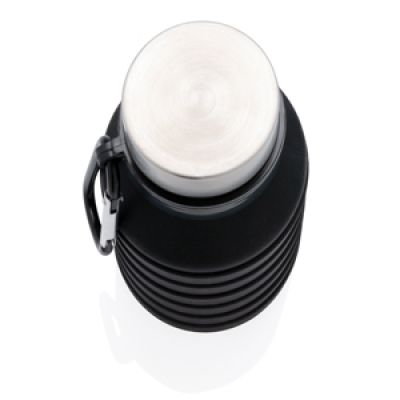 Герметичная складная силиконовая бутылка-6