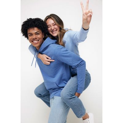 Худи Iqoniq Torres из переработанного неокрашенного хлопка, унисекс, 340 г/м²-13