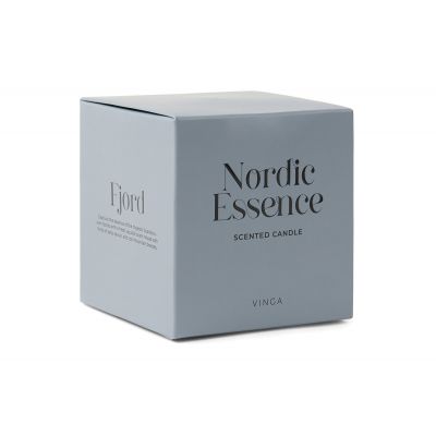 Маленькая ароматическая свеча VINGA Nordic Essence в стекле-2
