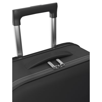 Чемодан складной Rollink Vega II 55x40x20 см, 2 колеса, черный-4