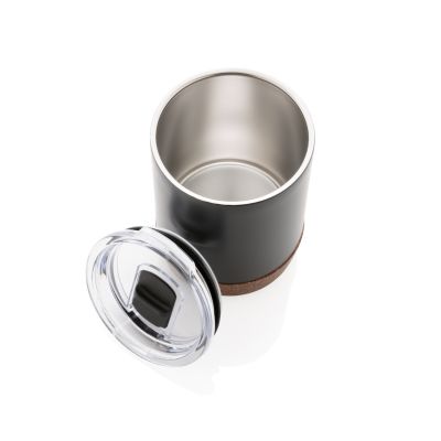 Вакуумная термокружка Cork из переработанной нержавеющей стали RCS, 180 мл-4