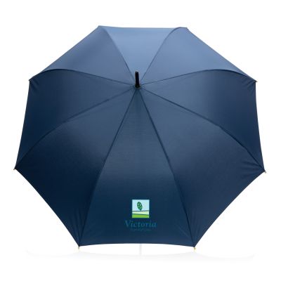 Плотный зонт Impact из RPET AWARE™ с автоматическим открыванием, d120 см-4